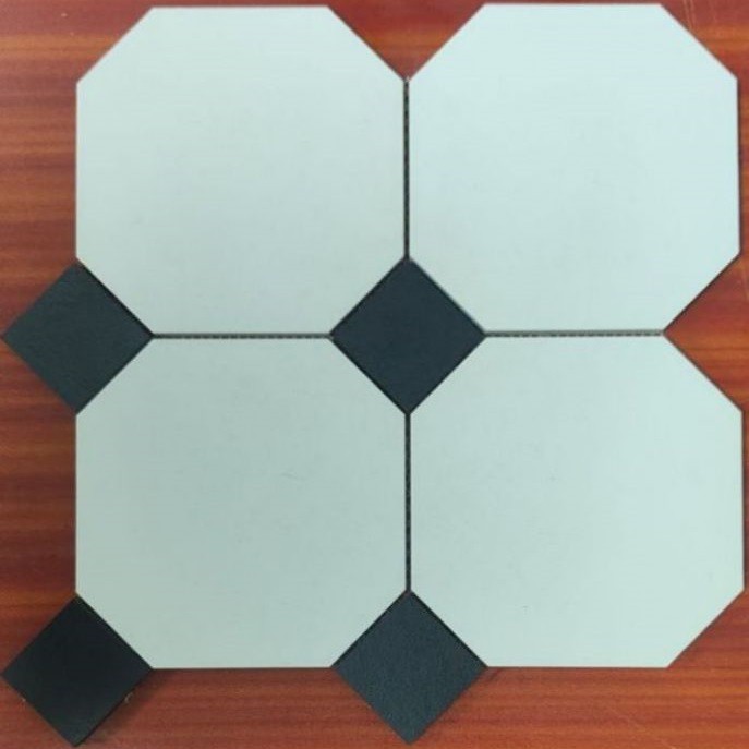 Octagon Mosaic Tile Backsplash