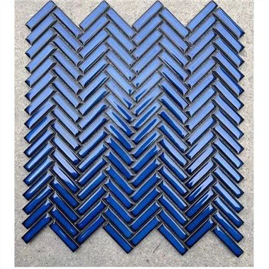 Ubin Mosaik Porcelain Herringbone